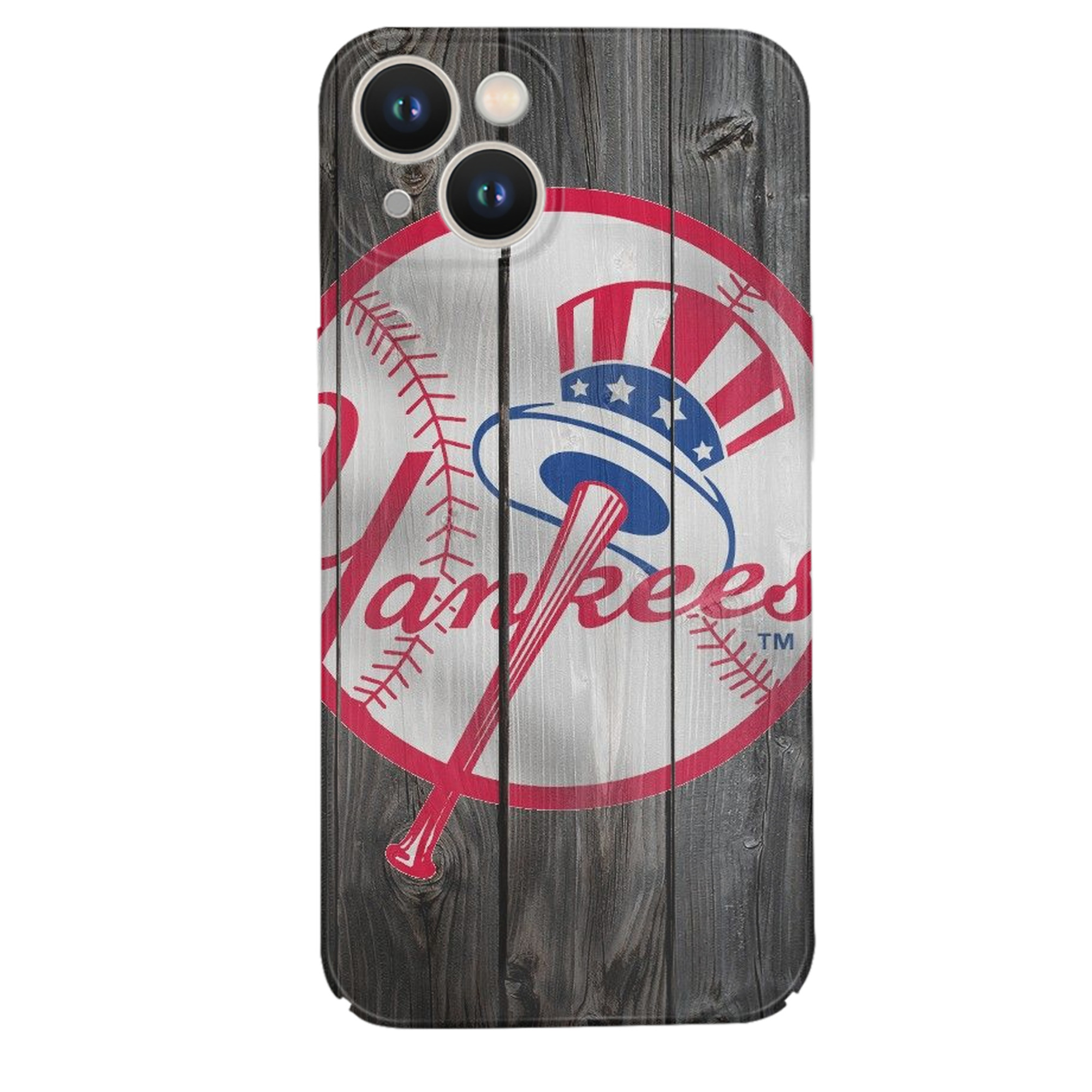 New York Yankees 189 IPhone 14 Series Full-Cover Hard Case – Shockproof With Raised Camera Protection – Precise Cutouts, Wireless Charging Compatible – Durable, Anti-Yellowing, Easy To Clean